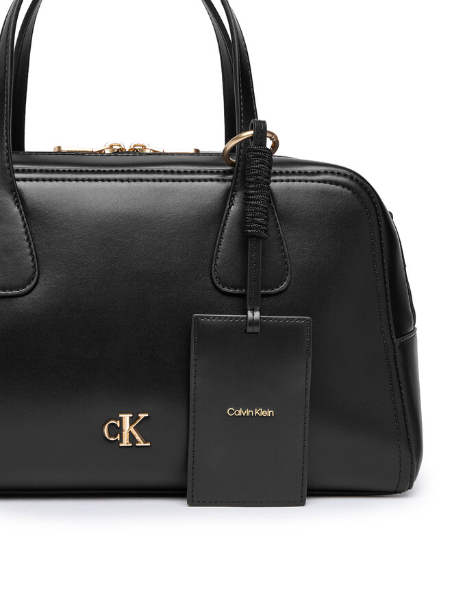 Calvin Klein Kreditkartenetui Calvin Klein Foil Logo Lacing Cardcase Charm LV04F1259G Schwarz