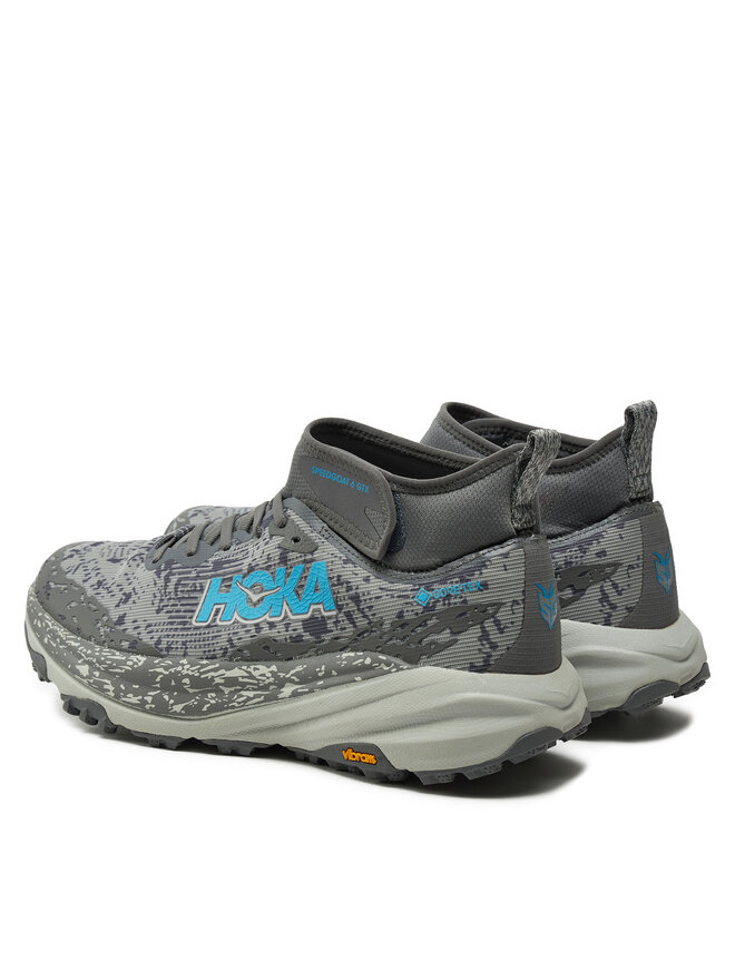 Hoka Běžecké boty Hoka Speedgoat 6 Mid GTX GORE-TEX 1155152 Šedá