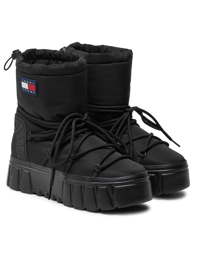Tommy Jeans Снігоходи Tommy Jeans EN0EN02601 Чорний