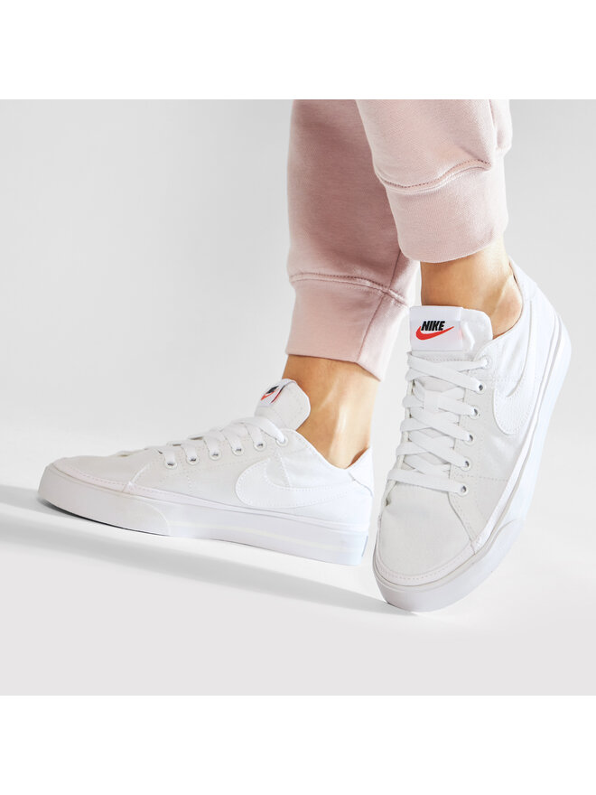 Nike Снікерcи Nike Court Legacy Cnvs CZ0294 100 Білий