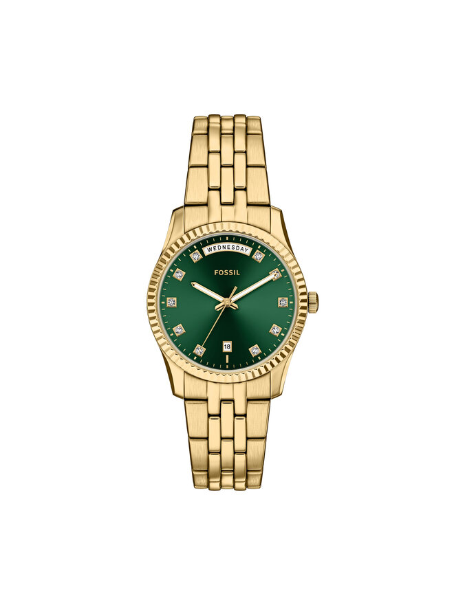 Fossil Uhr Fossil Scarlette ES5460 Goldfarben