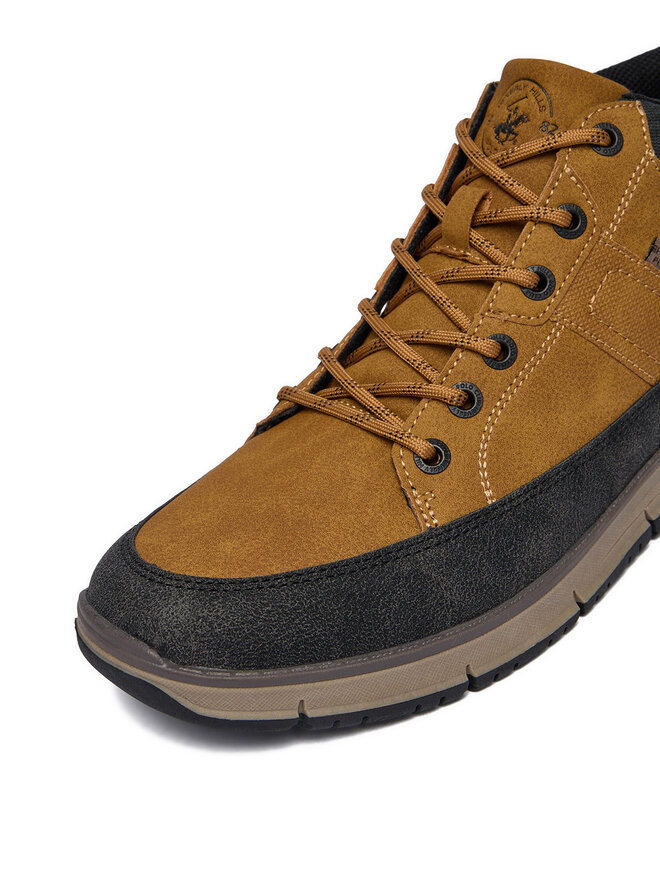 Beverly Hills Polo Club Schnürschuhe Beverly Hills Polo Club CEO-24AC595 Braun