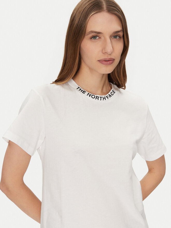 The North Face The North Face Camiseta Zumu NF0A87DJ Blanco Relaxed Fit