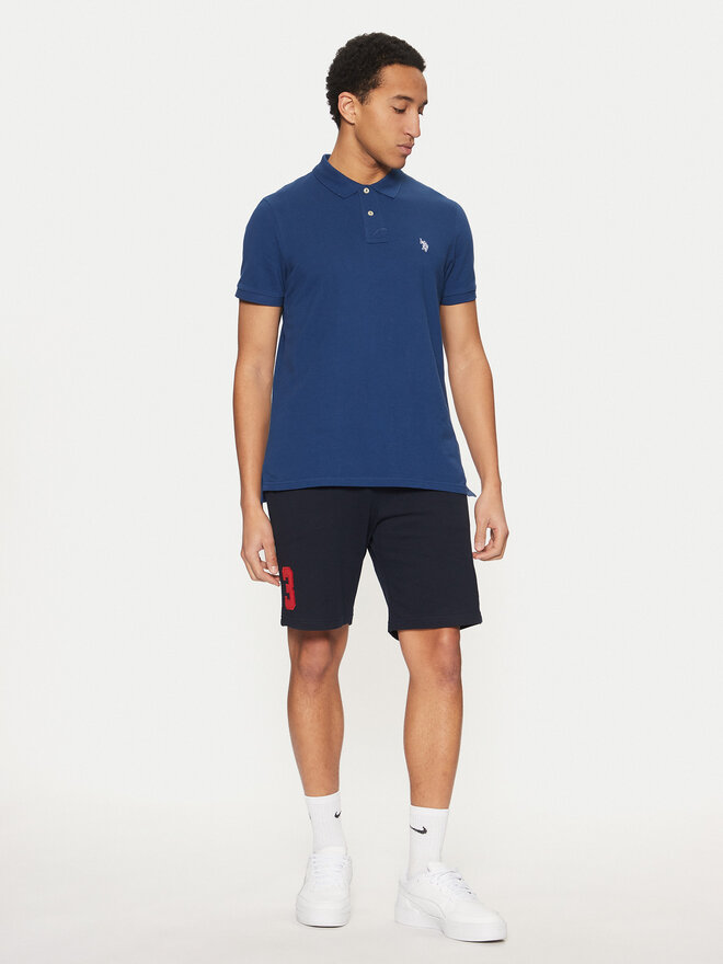 U.S. Polo Assn. U.S. Polo Assn. Pólóing MUP3312 Sötétkék Regular Fit