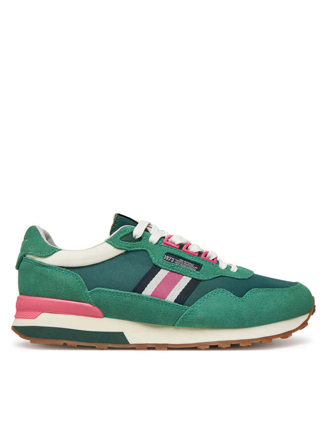 Pepe Jeans Sneakersy Pepe Jeans Kingston Heritage W PLS40033 Zielony