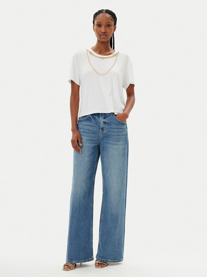 MET MET Camiseta M10 262TP Blanco Regular Fit