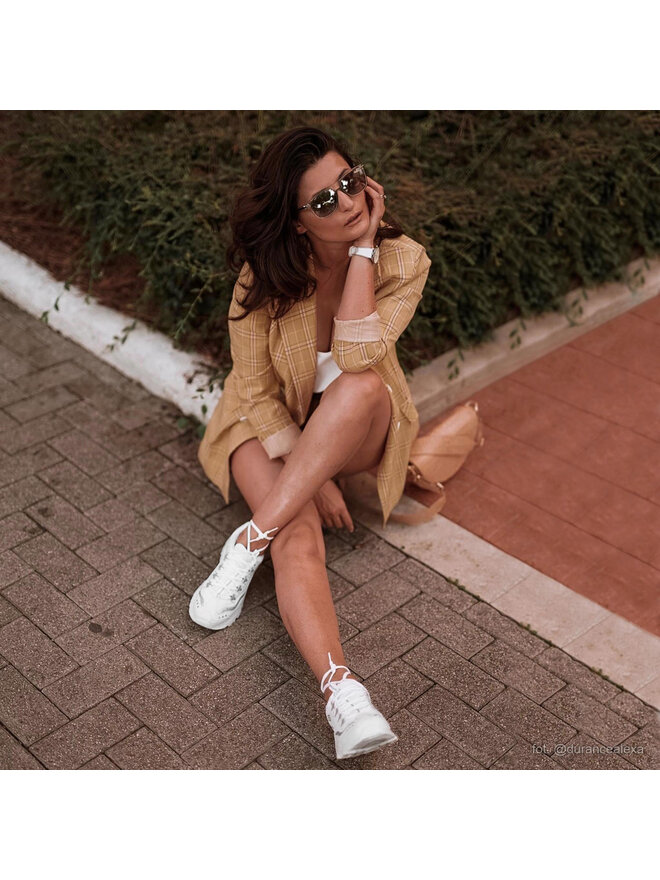 Skechers Снікерcи Skechers D'lites Now&Then 11923/WSL Білий