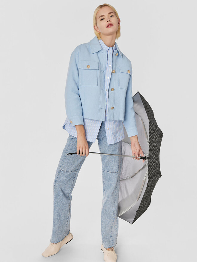 TOUS Regenschirm TOUS Paraguas Plegable Milosos 2001078859 Schwarz