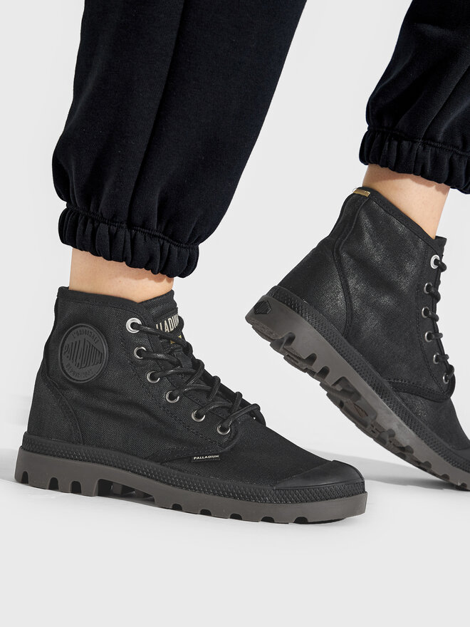 Palladium Ορειβατικά παπούτσια Palladium Pampa Hi Wax U 77222-008-M Μαύρο