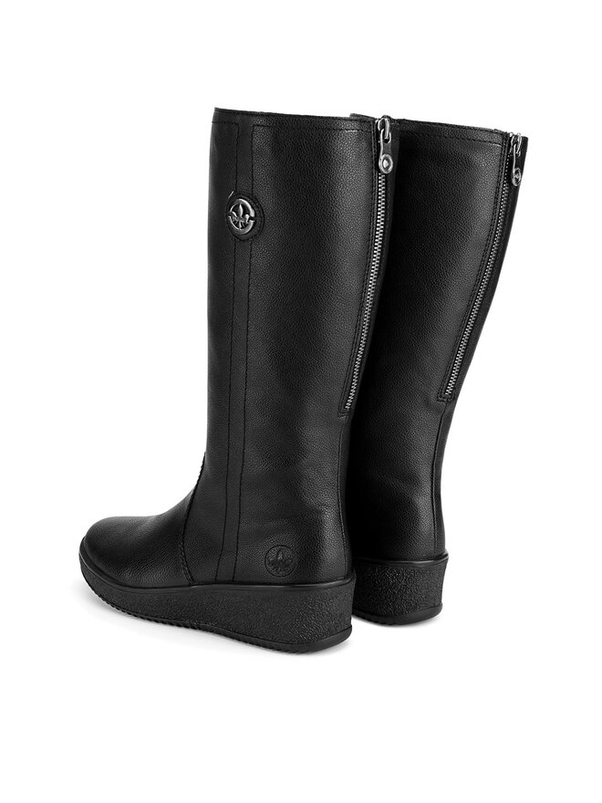 Rieker Μπότες Rieker Y4470-01 Μαύρο