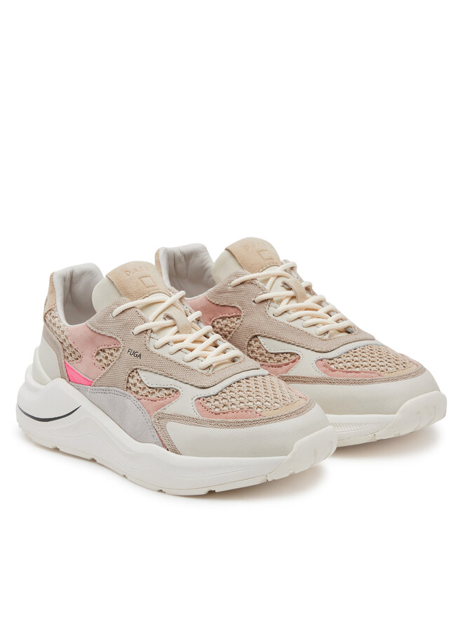 D.A.T.E. Sneakersy D.A.T.E. Fuga  W421-FG-ET Brązowy