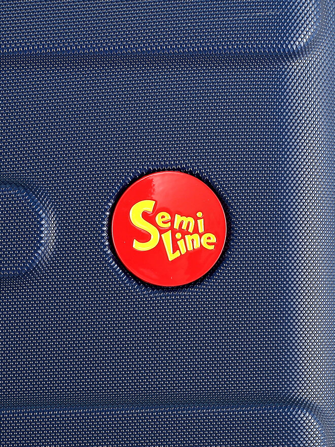 Semi Line Середня валіза Semi Line T5847-2 Cиній