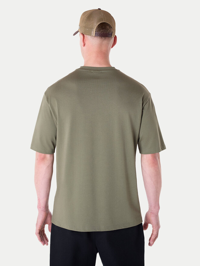 New Era New Era T-Shirt Football Graphic 60596409 Grün Regular Fit