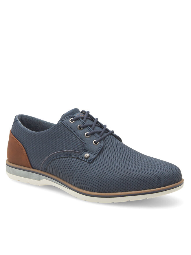 Lanetti Halbschuhe Lanetti MP07-181109-03 Dunkelblau