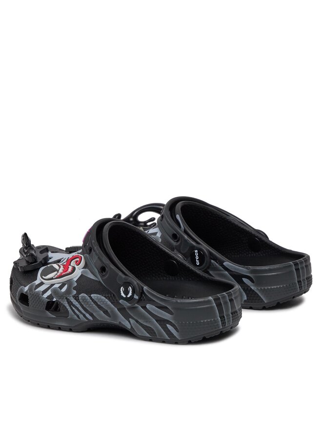 Crocs Şlapi Crocs Crocs Classic Spider Man Venon Clog 208864 Negru