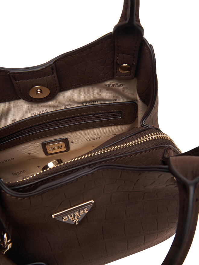 Guess Handtasche Guess Lorella HWCG23 06220 Dunkelbraun