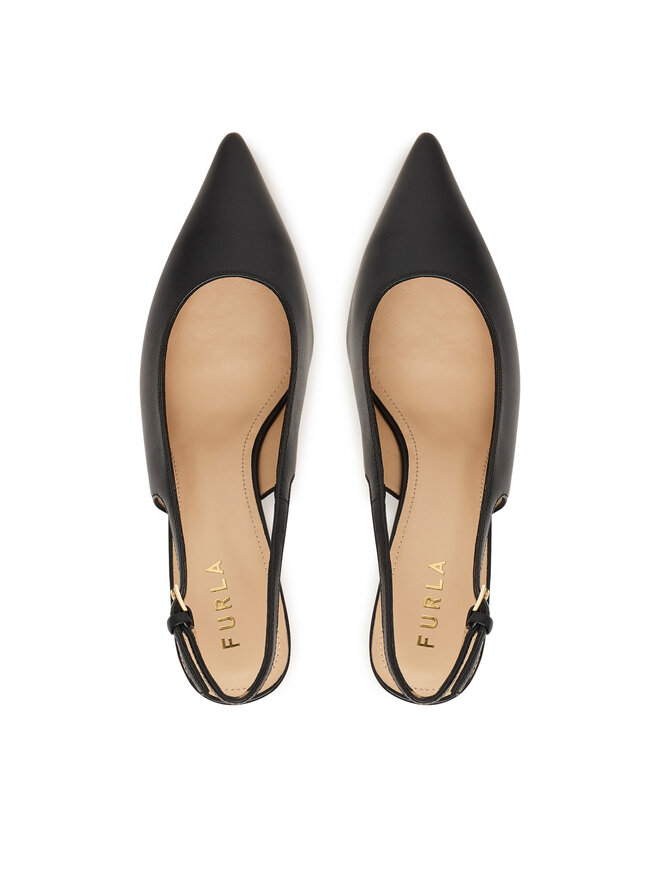 Furla Туфлі на шпильці Furla Aria Slingback YL591FA X30000 CN O6000 Чорний