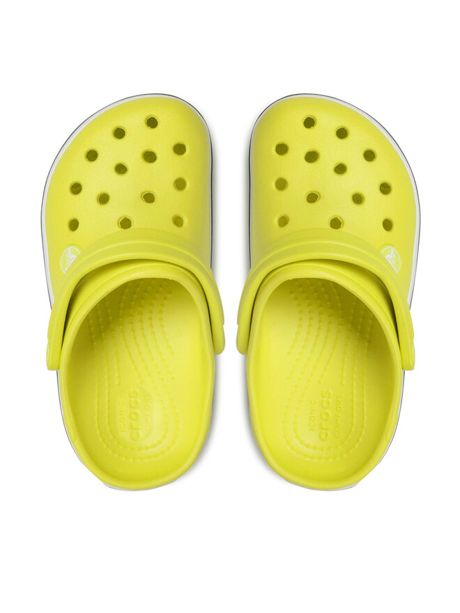 Crocs Pantoletten Crocs Crocband Clog K 207006 Gelb