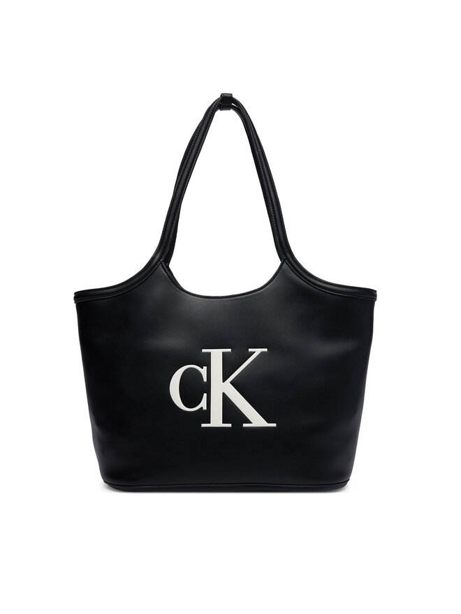 Calvin Klein Handtasche Calvin Klein Bold Ck LV04F3562G Schwarz