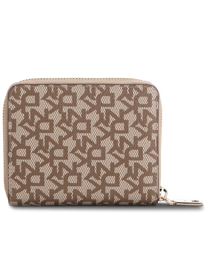 DKNY Liels sieviešu maks DKNY Bryant Sm Zip Around R831J656 Brūns
