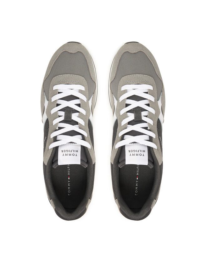 Tommy Hilfiger Sneakers Tommy Hilfiger Runner Icon Mix FM0FM05679 Gri