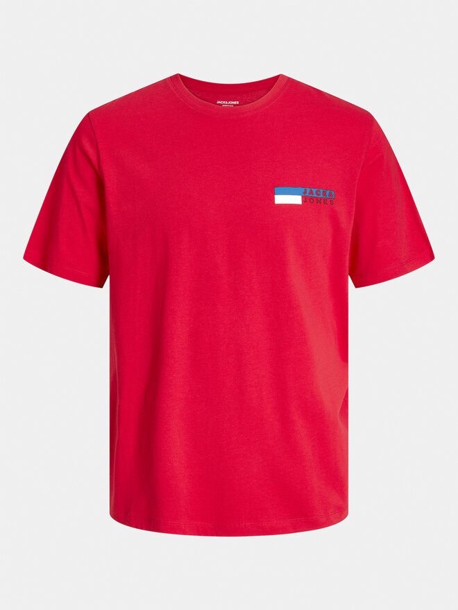 Jack&Jones Jack&Jones Футболка Corp 12233999 Червоний Standard Fit