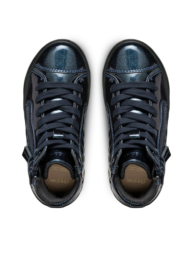 Geox Sneakersy Geox J Kalispera Girl J944GD 000HI C8015 D Fialová