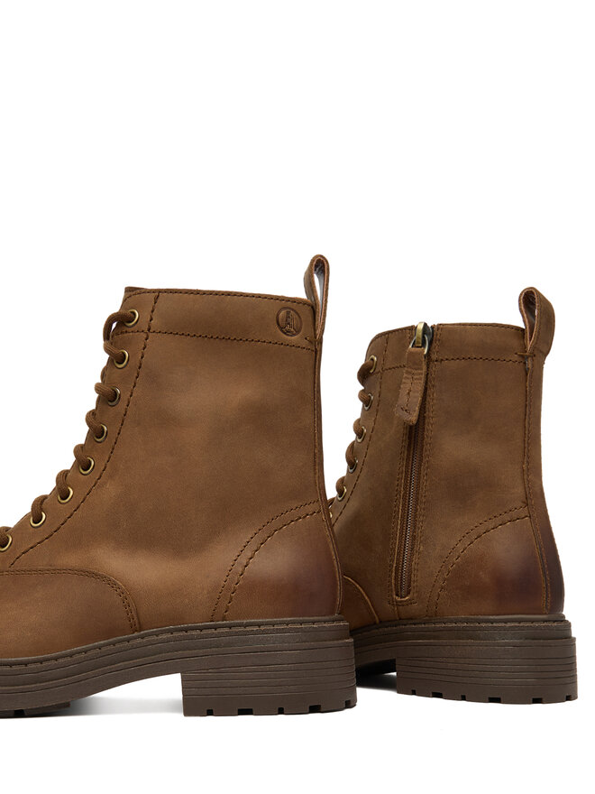 Clarks Gležnjarji Clarks Orinoco3 Style 26182898 Rjava