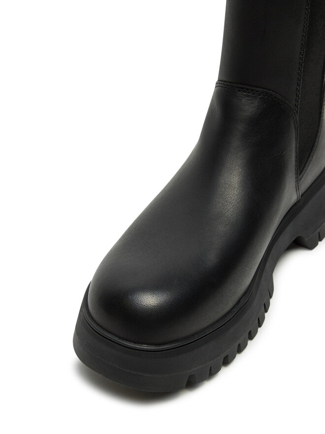 Timberland Klassische Stiefeletten Timberland Mid Pull On Boot TB0A6FCHW021 Schwarz