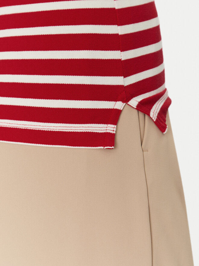 Tommy Hilfiger Tommy Hilfiger Pólóing 1985 WW0WW43225 Piros Slim Fit