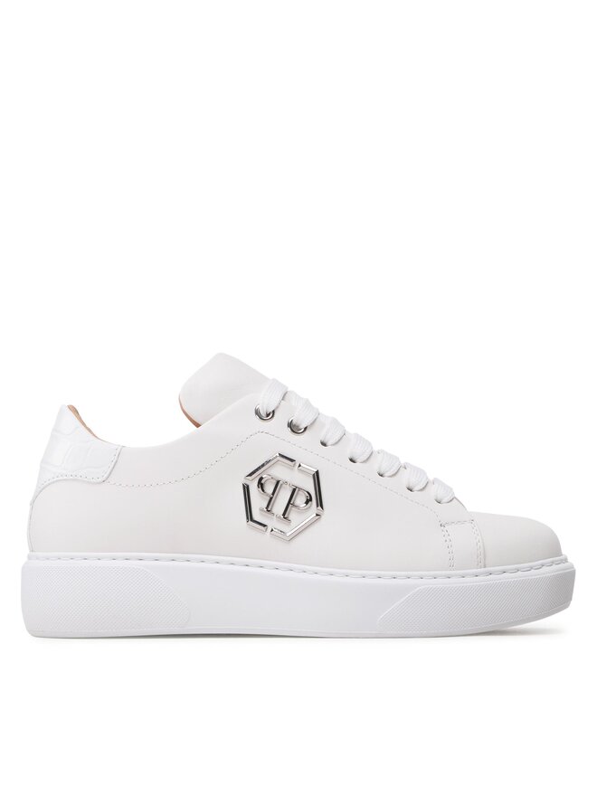 PHILIPP PLEIN Sneakers PHILIPP PLEIN Hexagon SACS WSC2649 PLE075N Weiß
