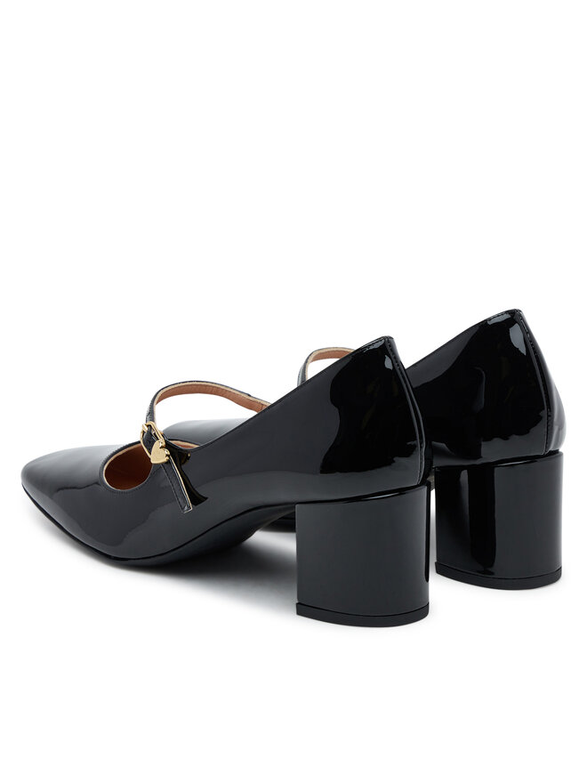 LOVE MOSCHINO Lodičky LOVE MOSCHINO JA10385G1NIH000035 Černá