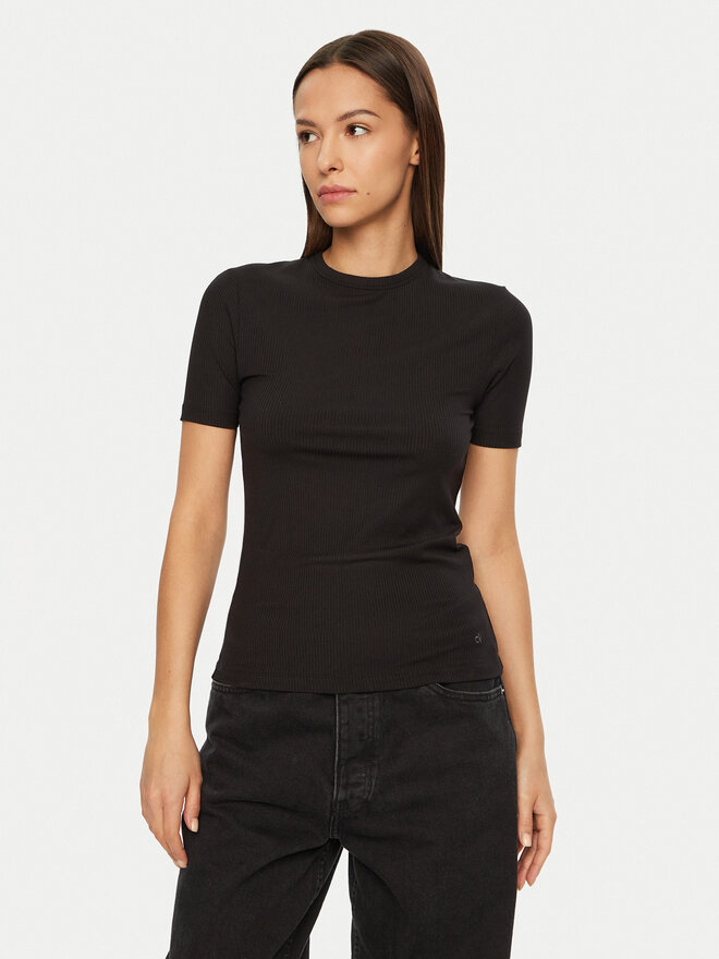 Calvin Klein Calvin Klein Camiseta K20K208052 Negro Slim Fit