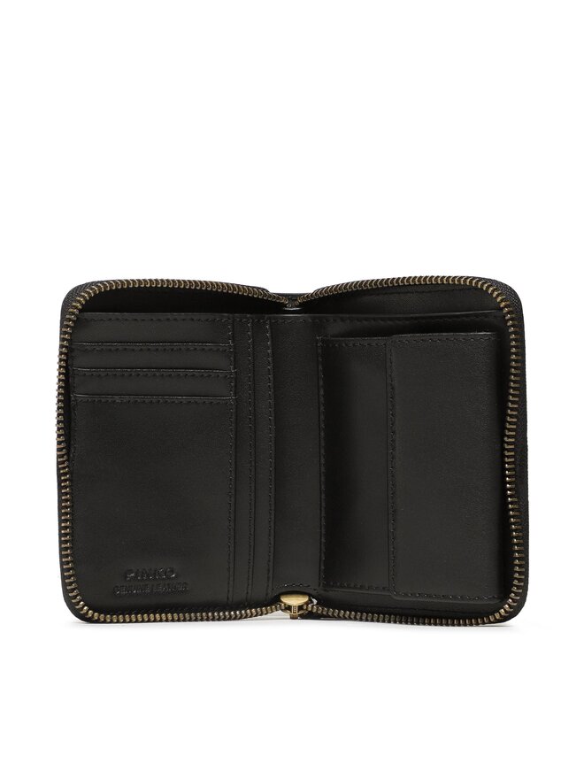 PINKO Великий жіночий гаманець PINKO Taylor Zip Around 100249 A0F1 Чорний