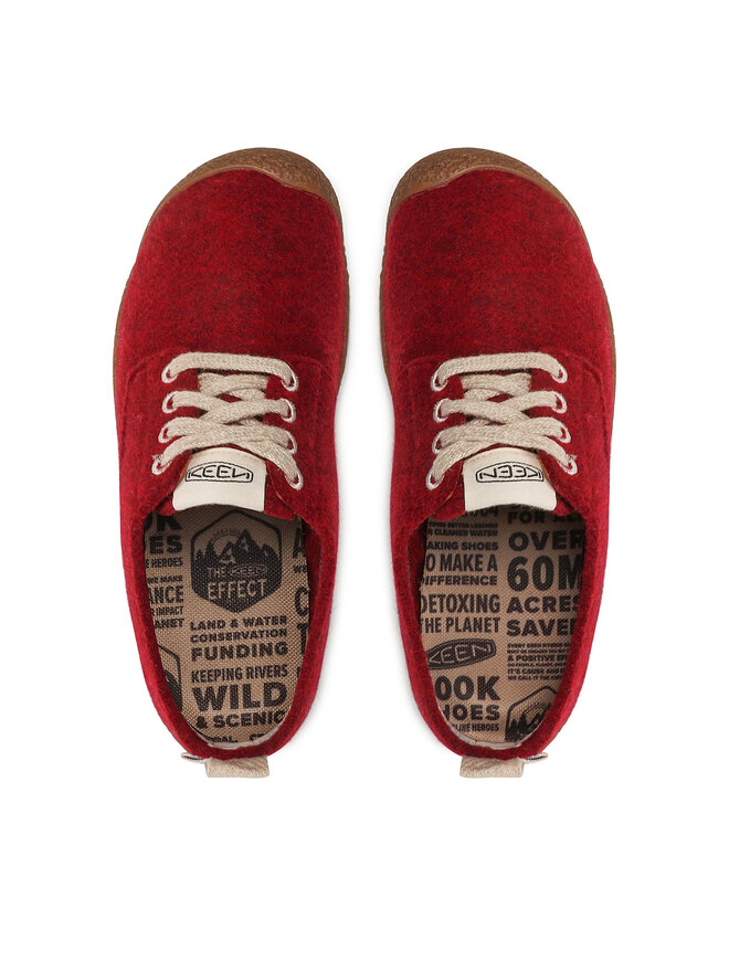 Keen Туфлі Keen Mosey Derby 1026809 Червоний