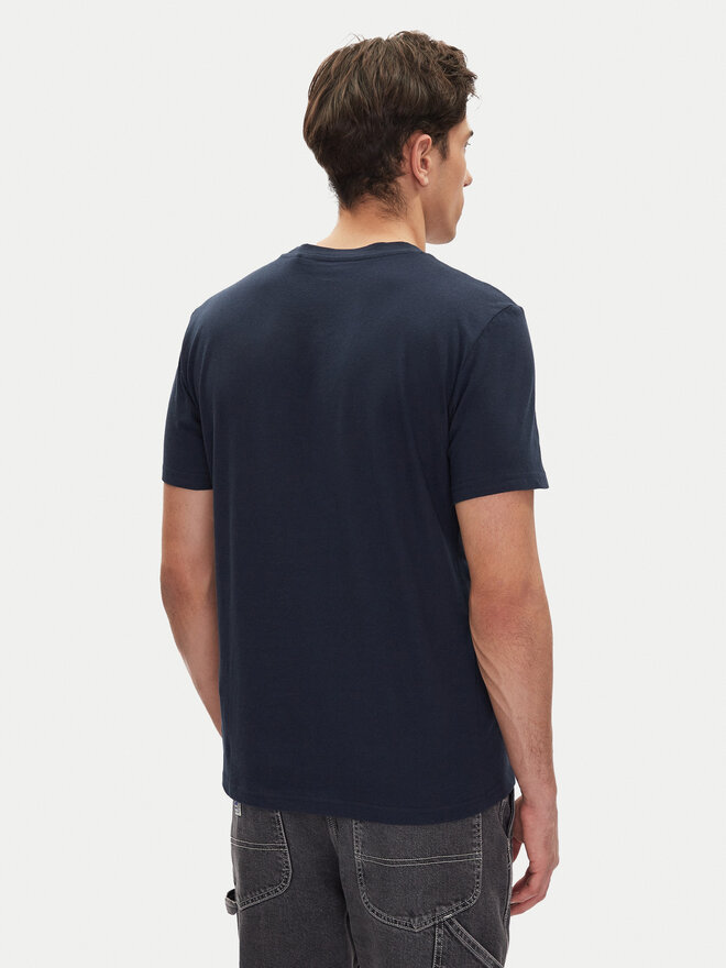 Mustang Mustang T-shirt Austin 1016280 Tamnoplava Regular Fit