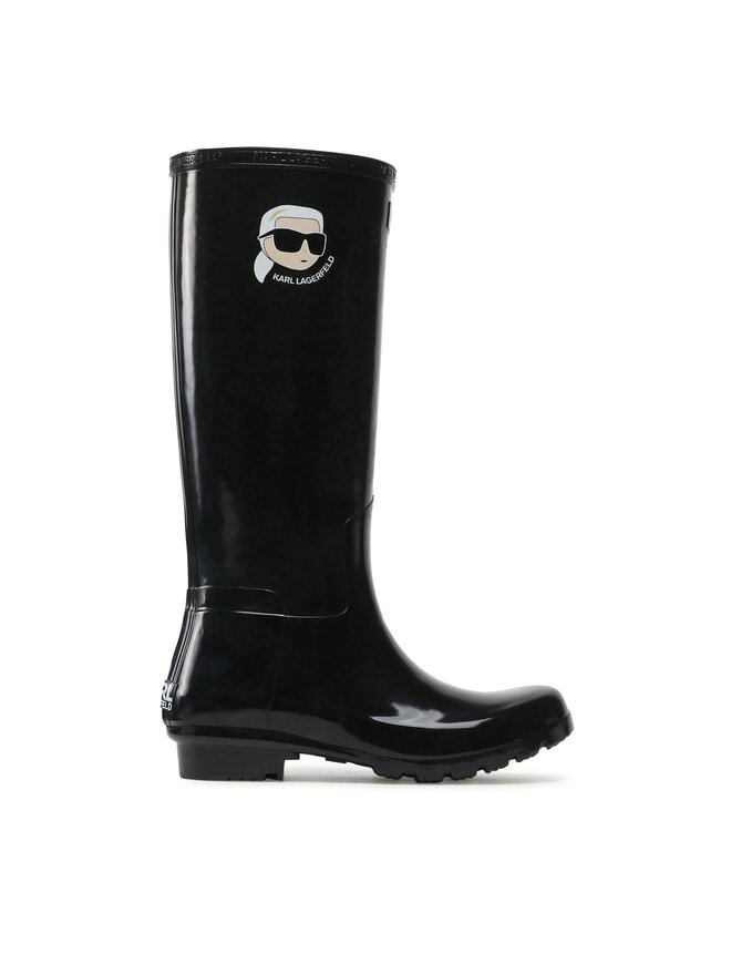 KARL LAGERFELD Гумени ботуши KARL LAGERFELD KL47090N Черен