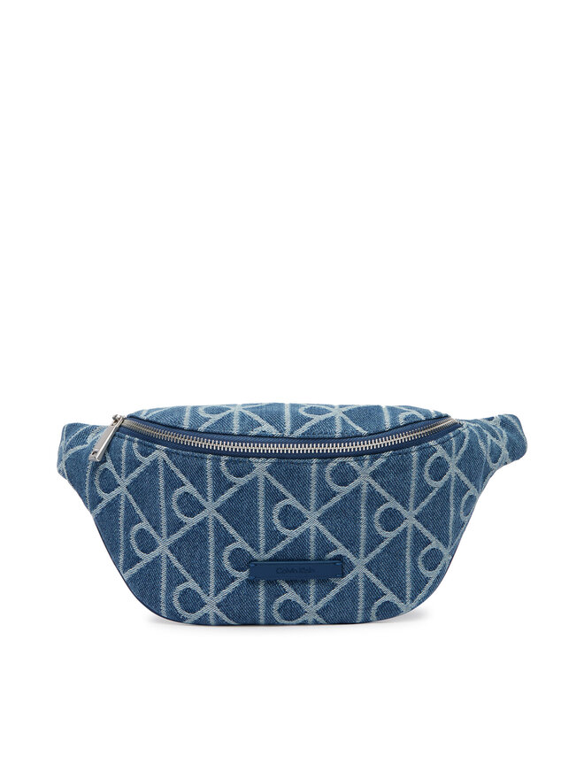 Calvin Klein Gürteltasche﻿ Calvin Klein Emblem Aop Denim Waistbag LV04D3430G Blau