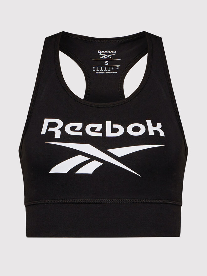 Reebok Reebok Špotni nedrček Identity GL2544 Črna