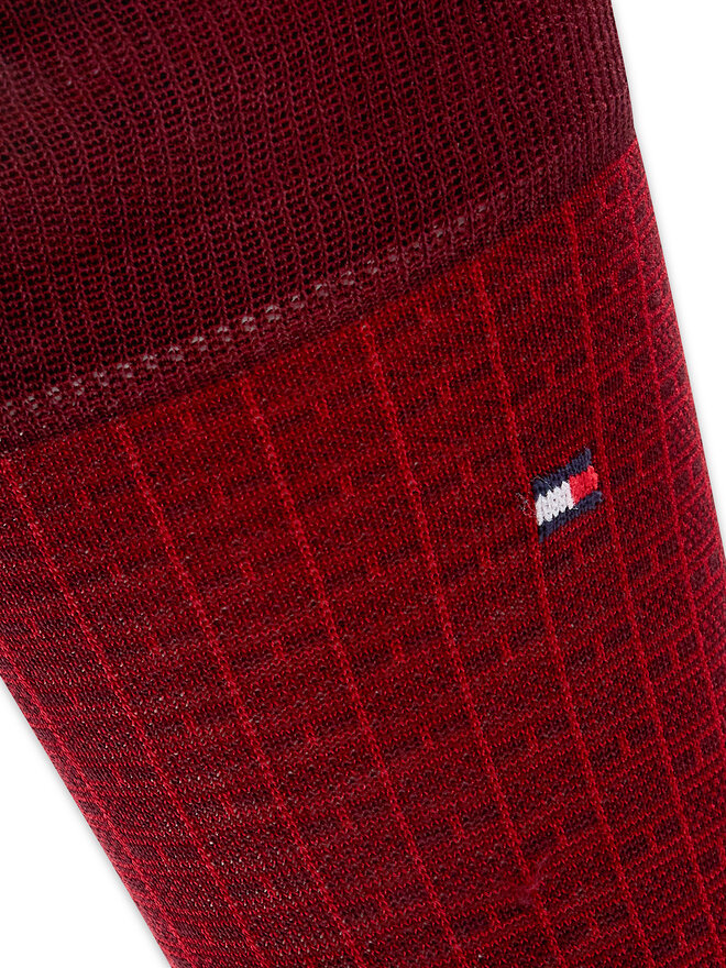 Tommy Hilfiger Calzini lunghi da uomo Tommy Hilfiger 701230606 Rosso