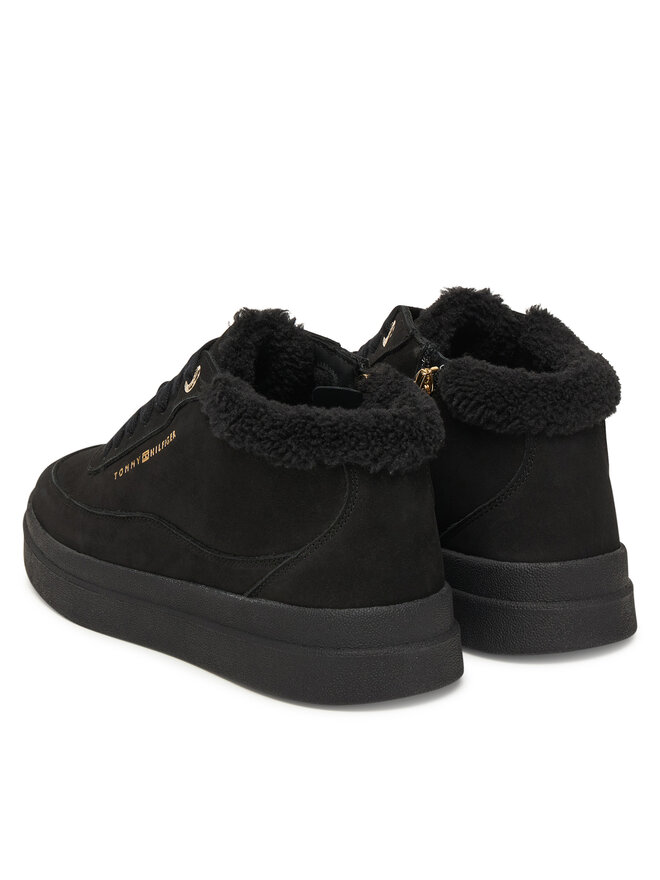 Tommy Hilfiger Sneakers Tommy Hilfiger Modern Court Sneaker Mc Wl FW0FW09000 Schwarz