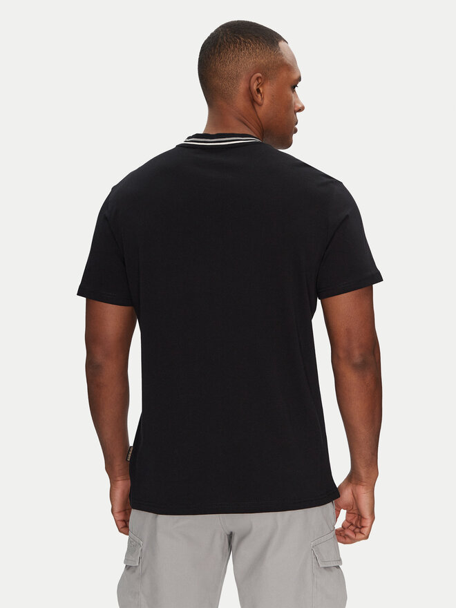 Napapijri Napapijri T-Shirt S-Murlo NP0A4IEJ9411 Μαύρο Regular Fit