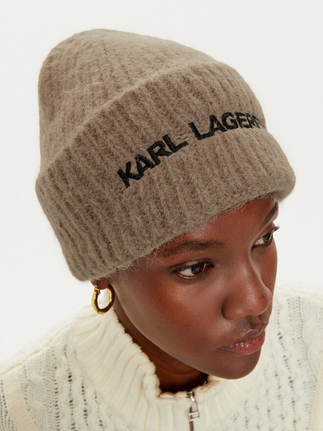 KARL LAGERFELD Mütze KARL LAGERFELD 246W3411 Beige
