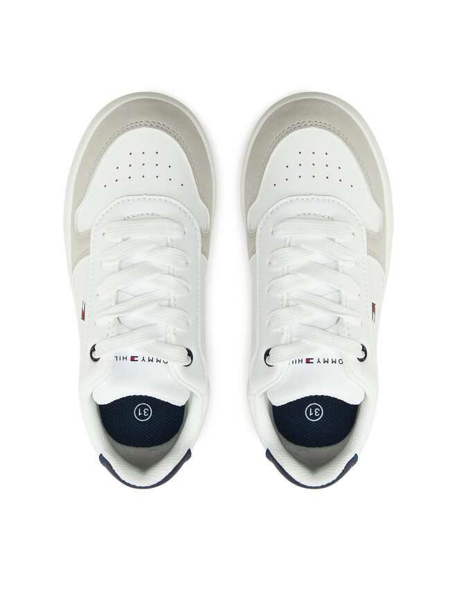 Tommy Hilfiger Zapatillas Tommy Hilfiger Low Cut Lace-Up Sneaker T3X9-33849-1269 M Blanco