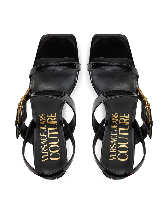 Versace Jeans Couture Sandały Versace Jeans Couture 78VA3S71 Czarny