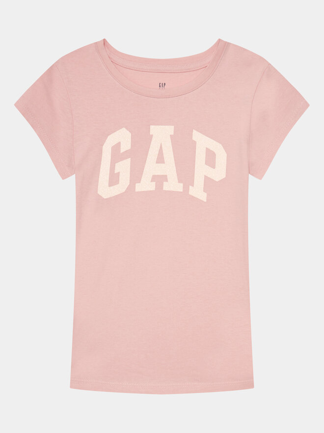 Gap Gap Póló 792399-01 Rózsaszín Regular Fit