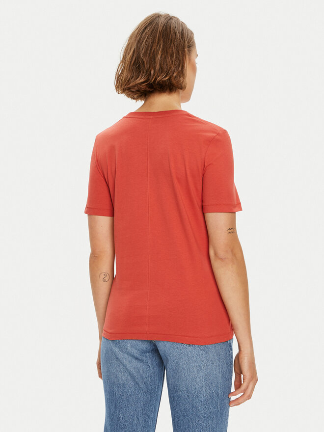 Tommy Hilfiger Tommy Hilfiger T-Shirt Script WW0WW42589 Κόκκινο Regular Fit