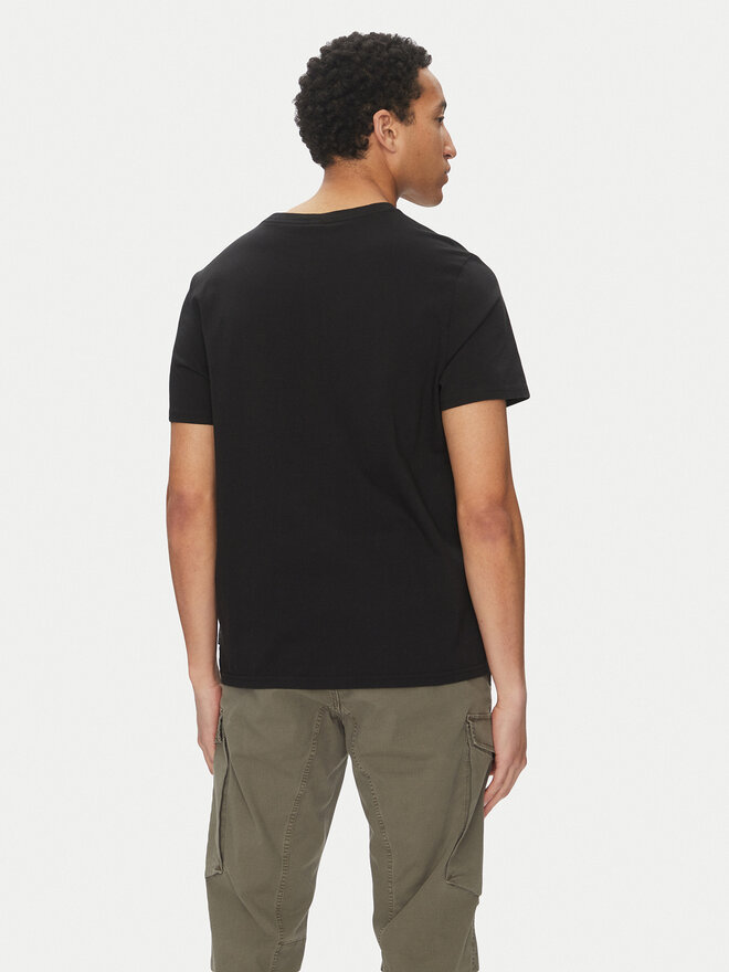 Moose Knuckles Moose Knuckles Футболка Duluth M15MT759 Чорний Regular Fit
