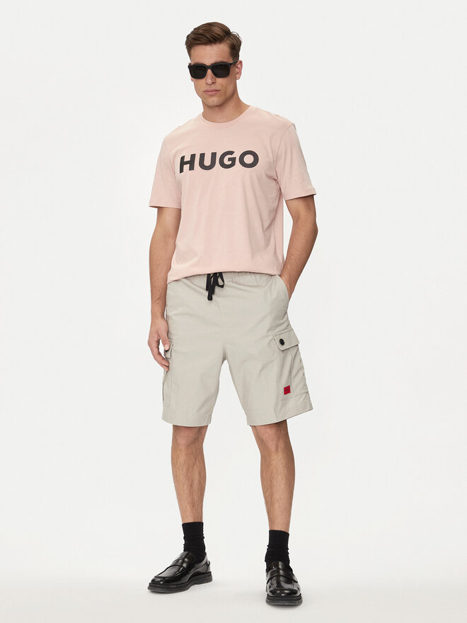 HUGO HUGO Camiseta Dulivio 50513309 Rosa Regular Fit