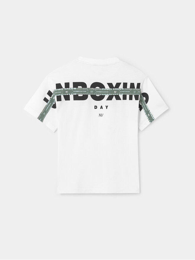 Mayoral Mayoral Camiseta 6042 Blanco Regular Fit